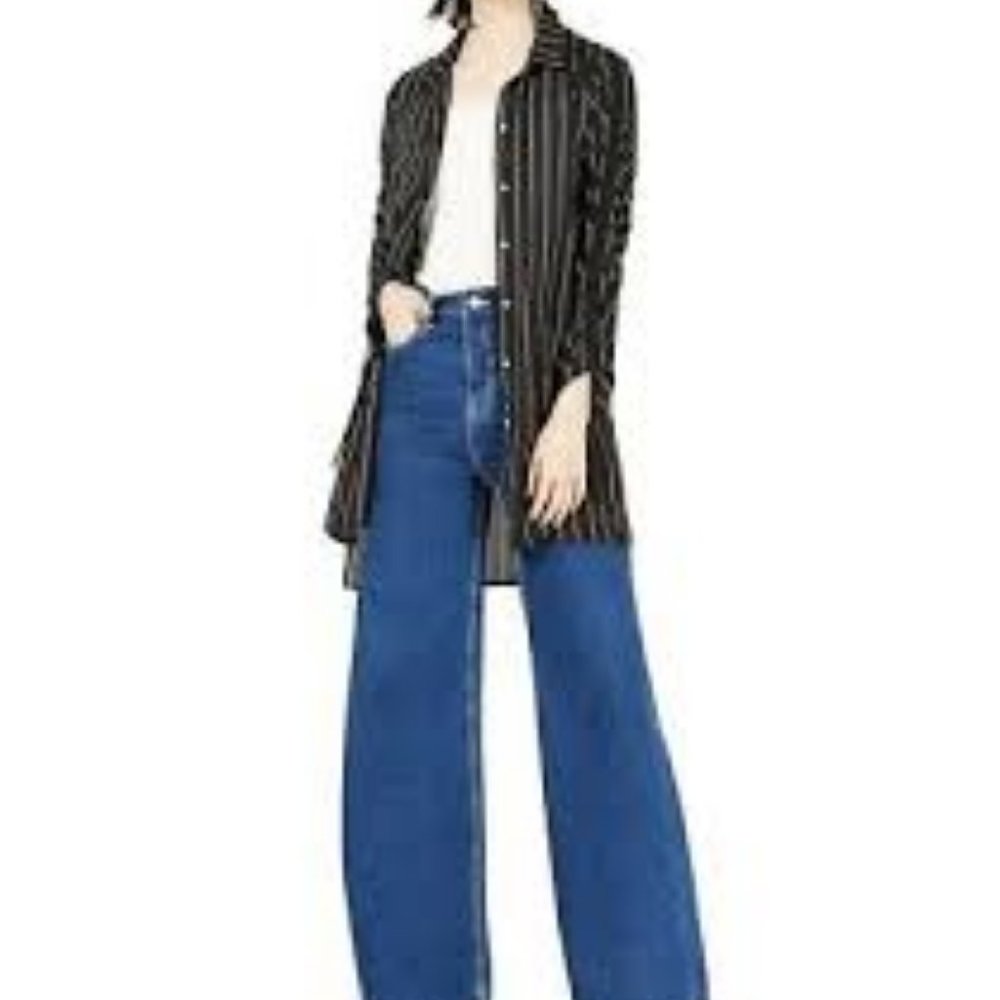 Bar III Striped Tunic Blouse